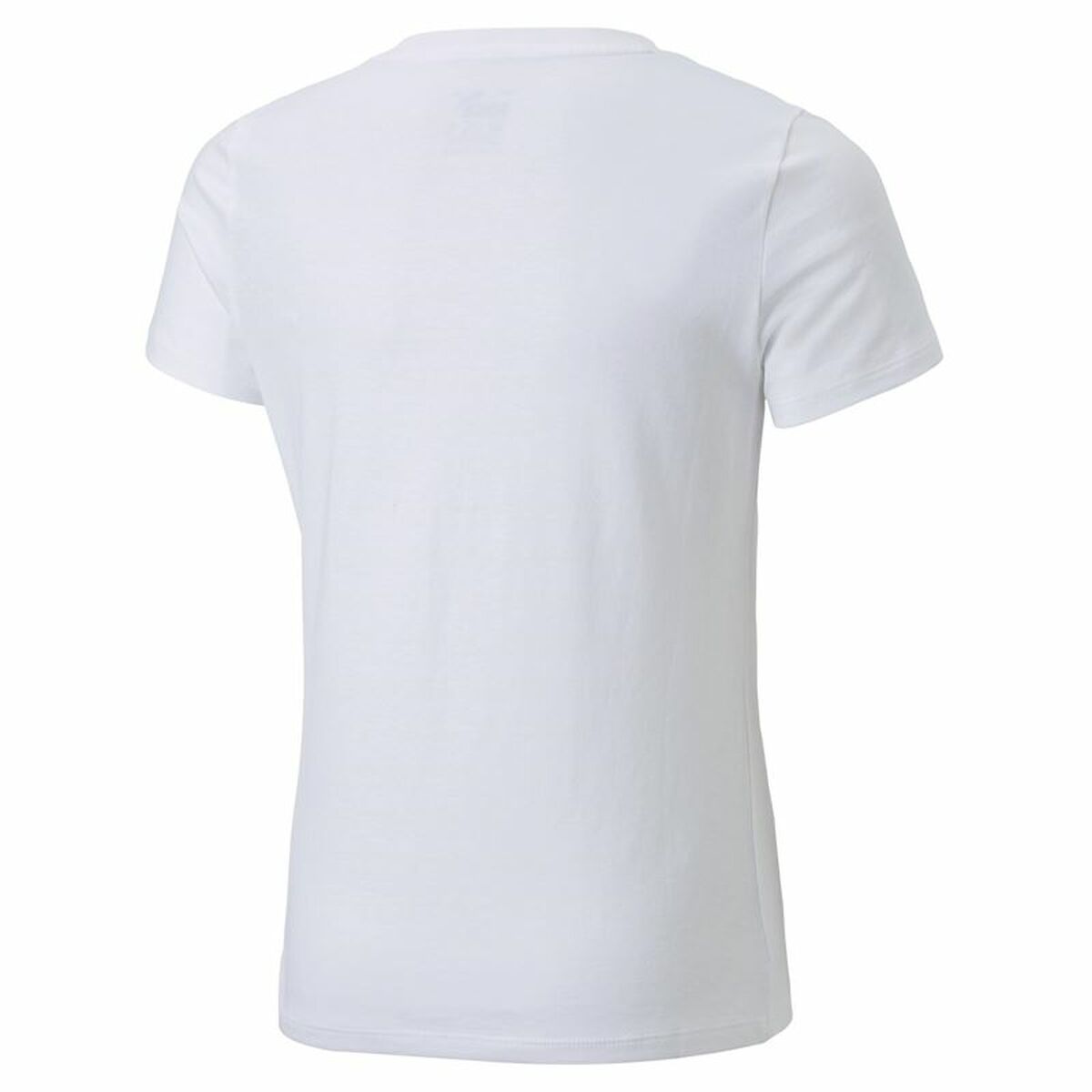 Child's Short Sleeve T-Shirt Puma Alpha White-8