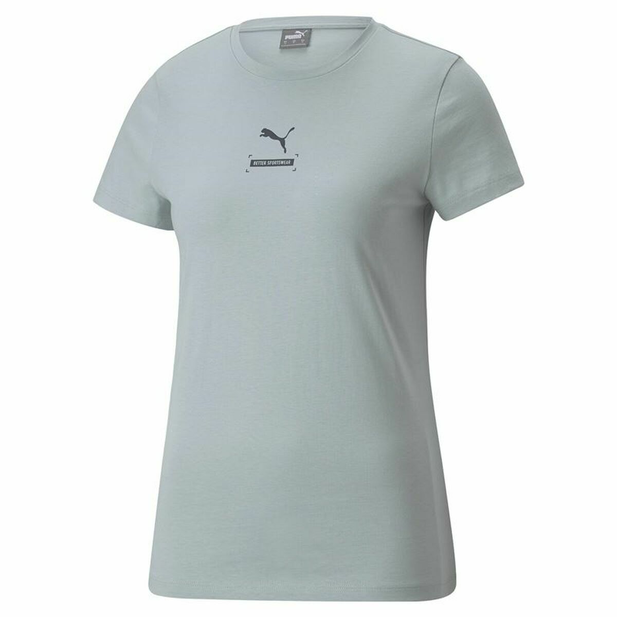 Women’s Short Sleeve T-Shirt Puma Better Grey-0