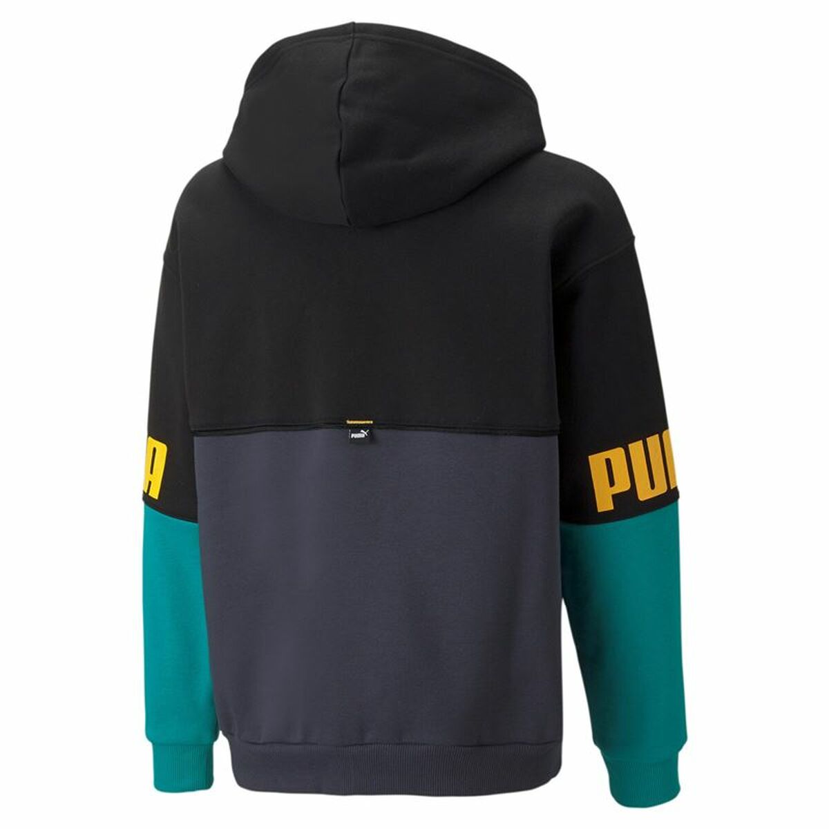 Children’s Sweatshirt Puma Green Black-4