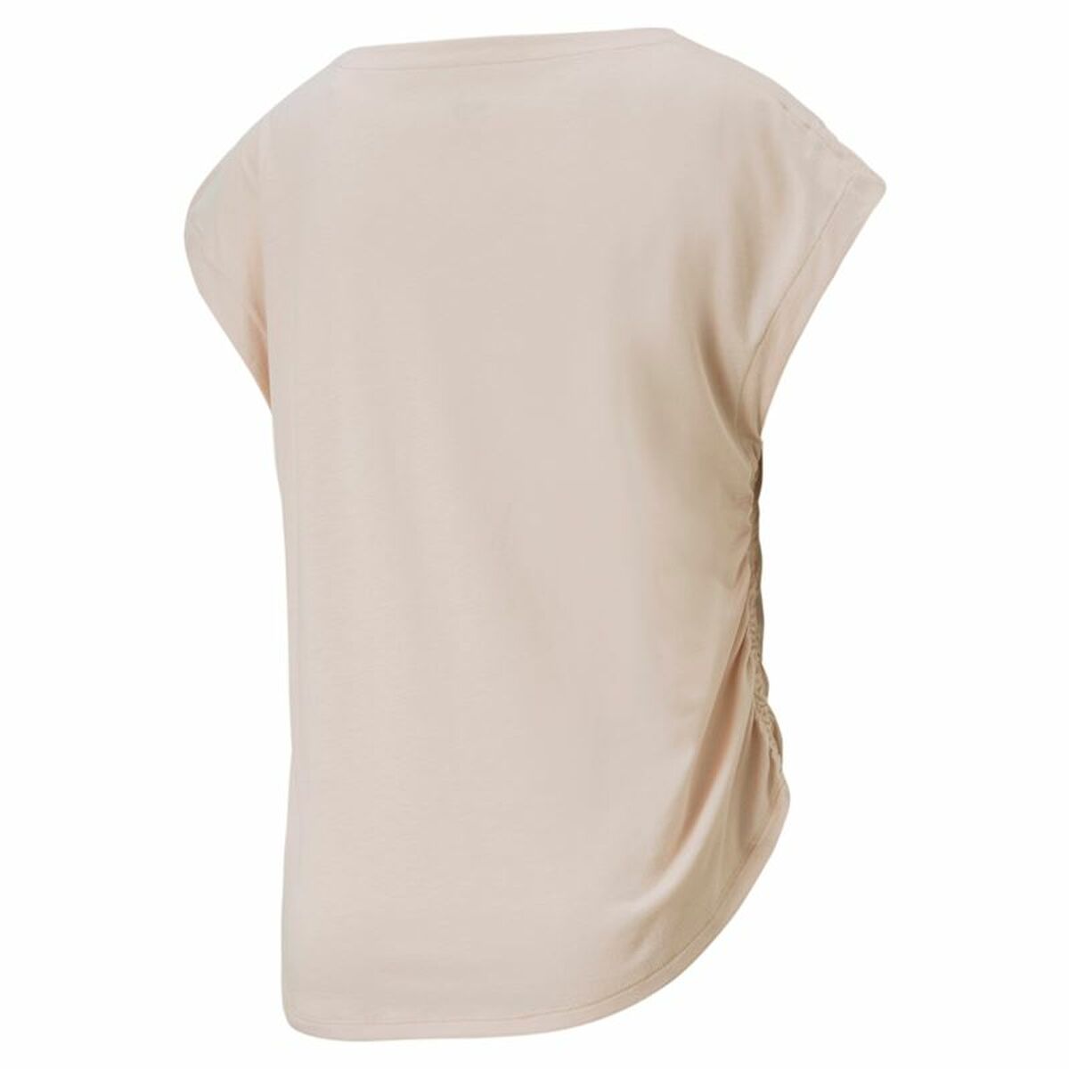 Women’s Short Sleeve T-Shirt Puma Studio Foundation Beige Light Pink-6