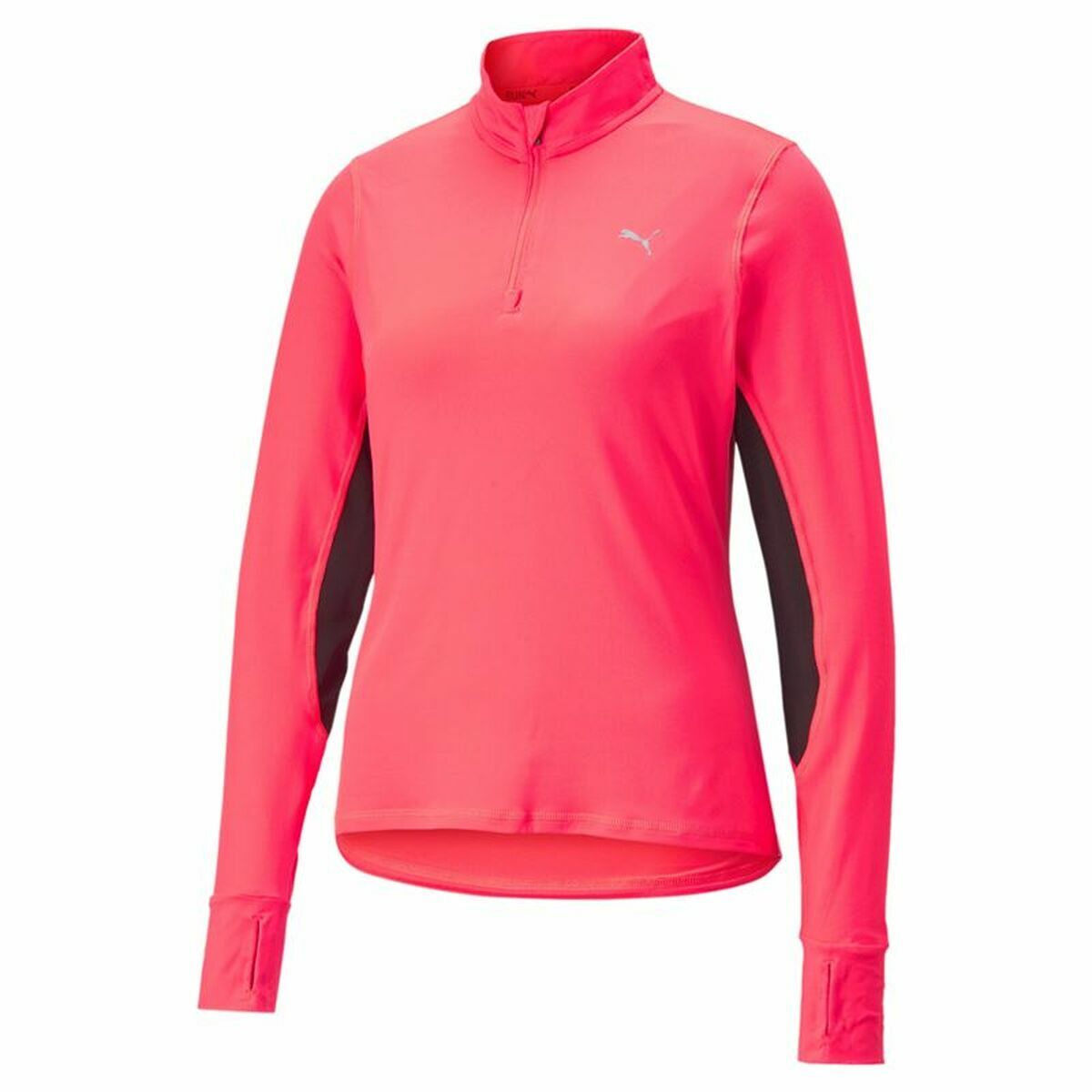 Women's long sleeve T-shirt Puma Favorite Pink-0