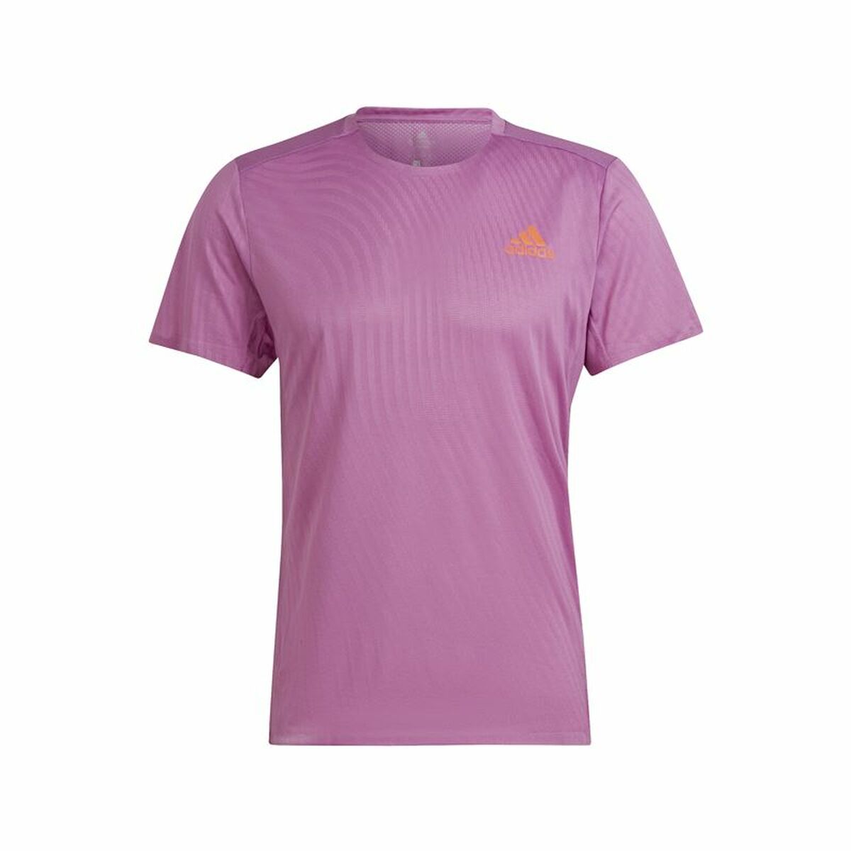 Men’s Short Sleeve T-Shirt Adidas Adizero Speed Dark pink-0