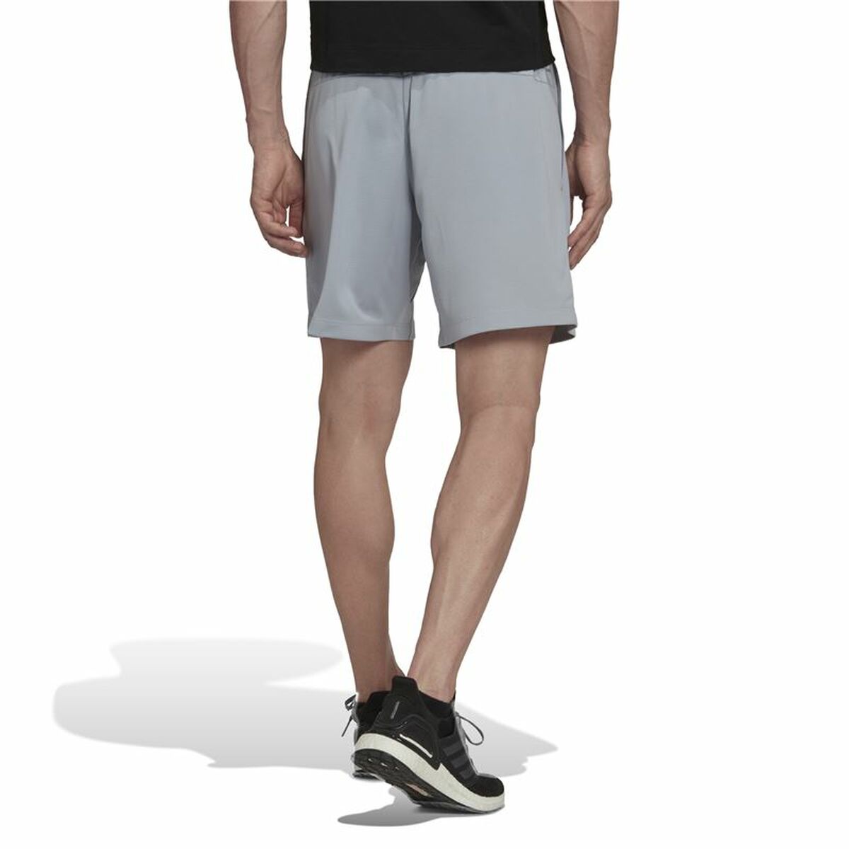 Men's Sports Shorts Adidas Big Badge Of Sport Grey 9"-5