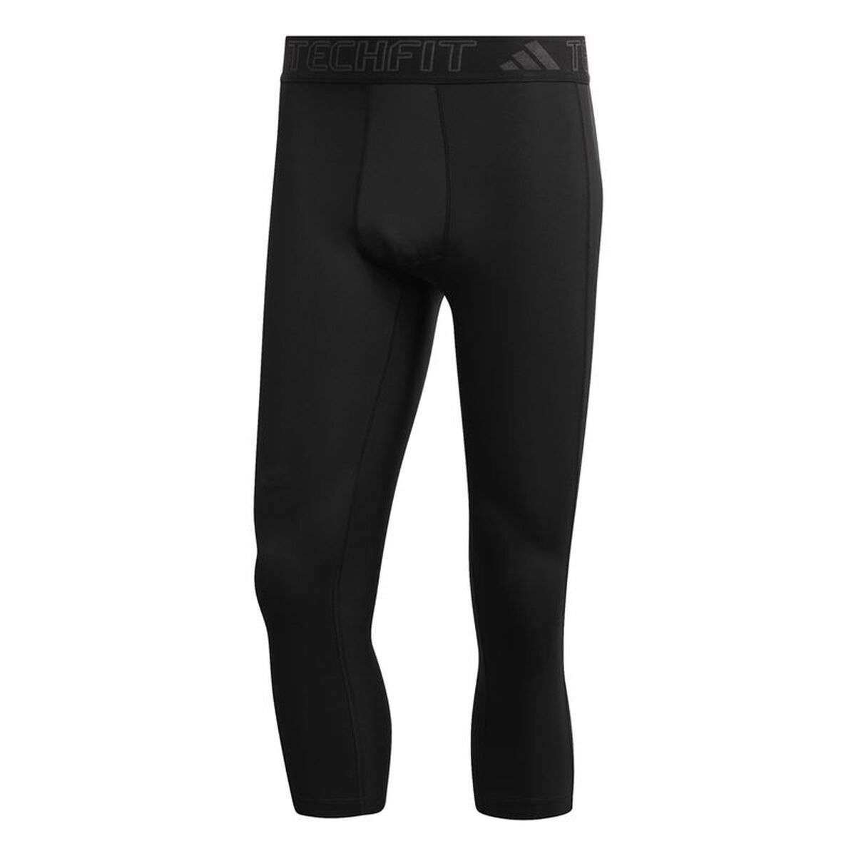 Sports Leggings for Men Adidas Tech fit 7/8 Black-0