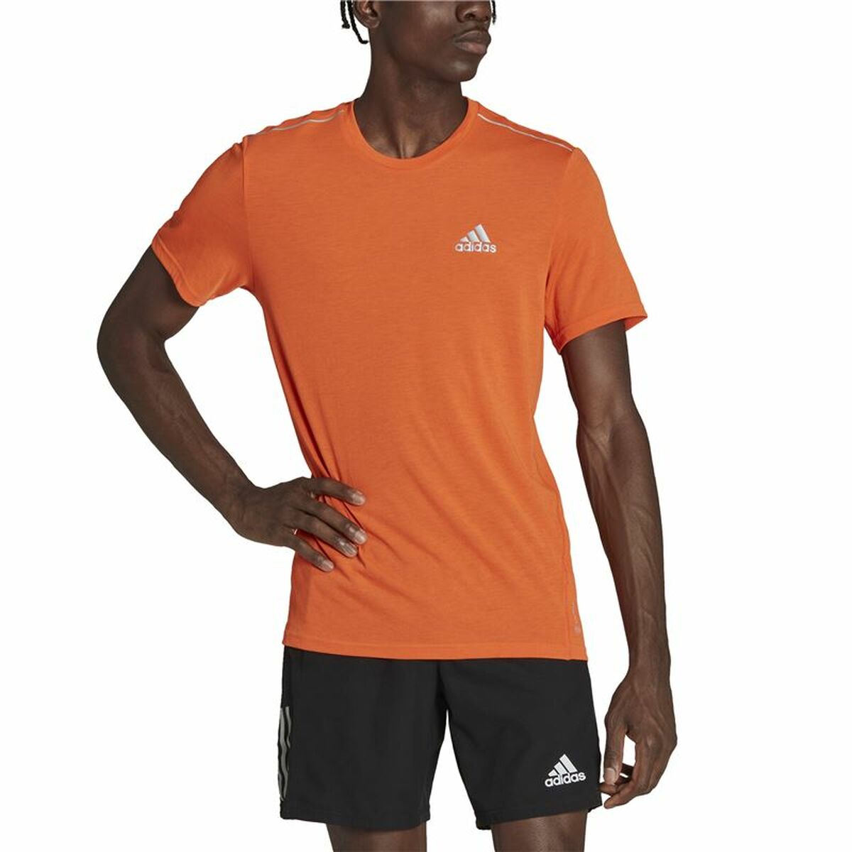 Men’s Short Sleeve T-Shirt Adidas X-City Orange-6