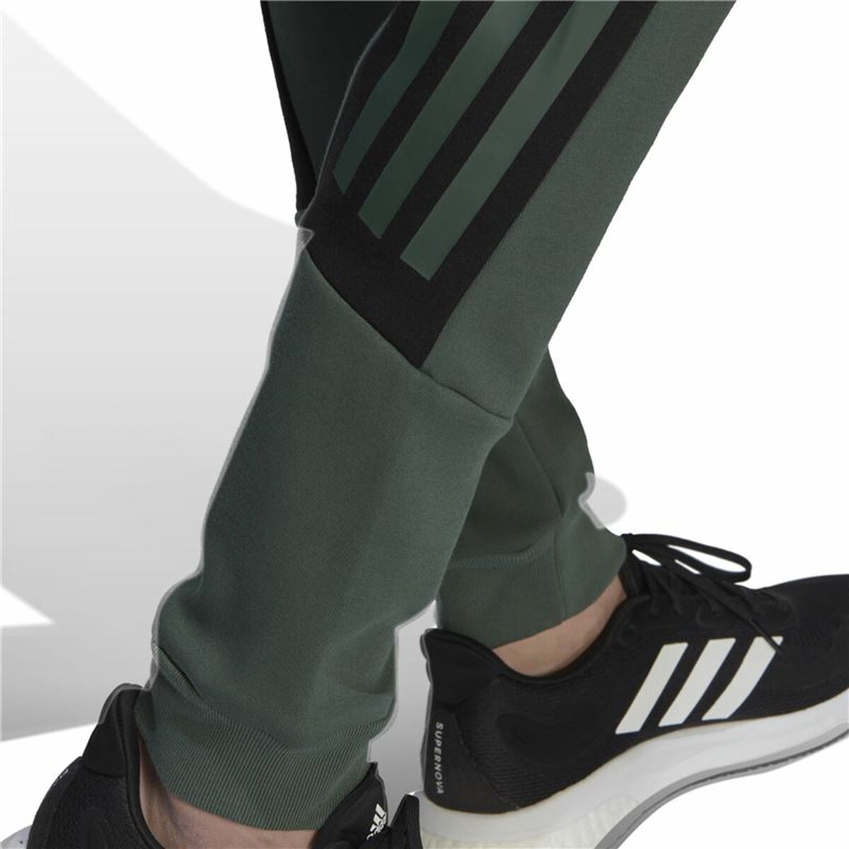 Adult's Tracksuit Bottoms Adidas Future Icons 3 Green Men-1