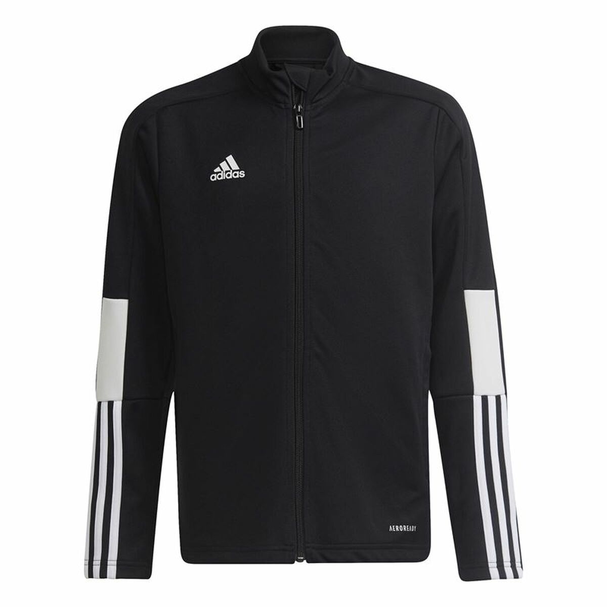 Children's Sports Jacket Adidas Tiro Essentials Black-0