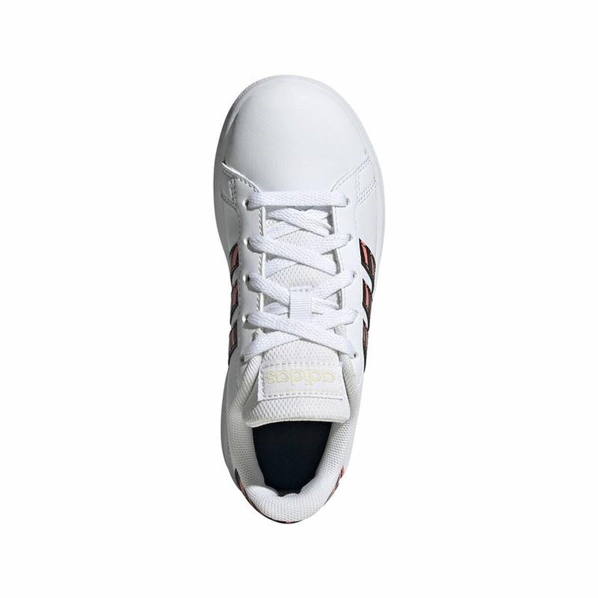 Sports Shoes for Kids Adidas Grand Court Print White-5