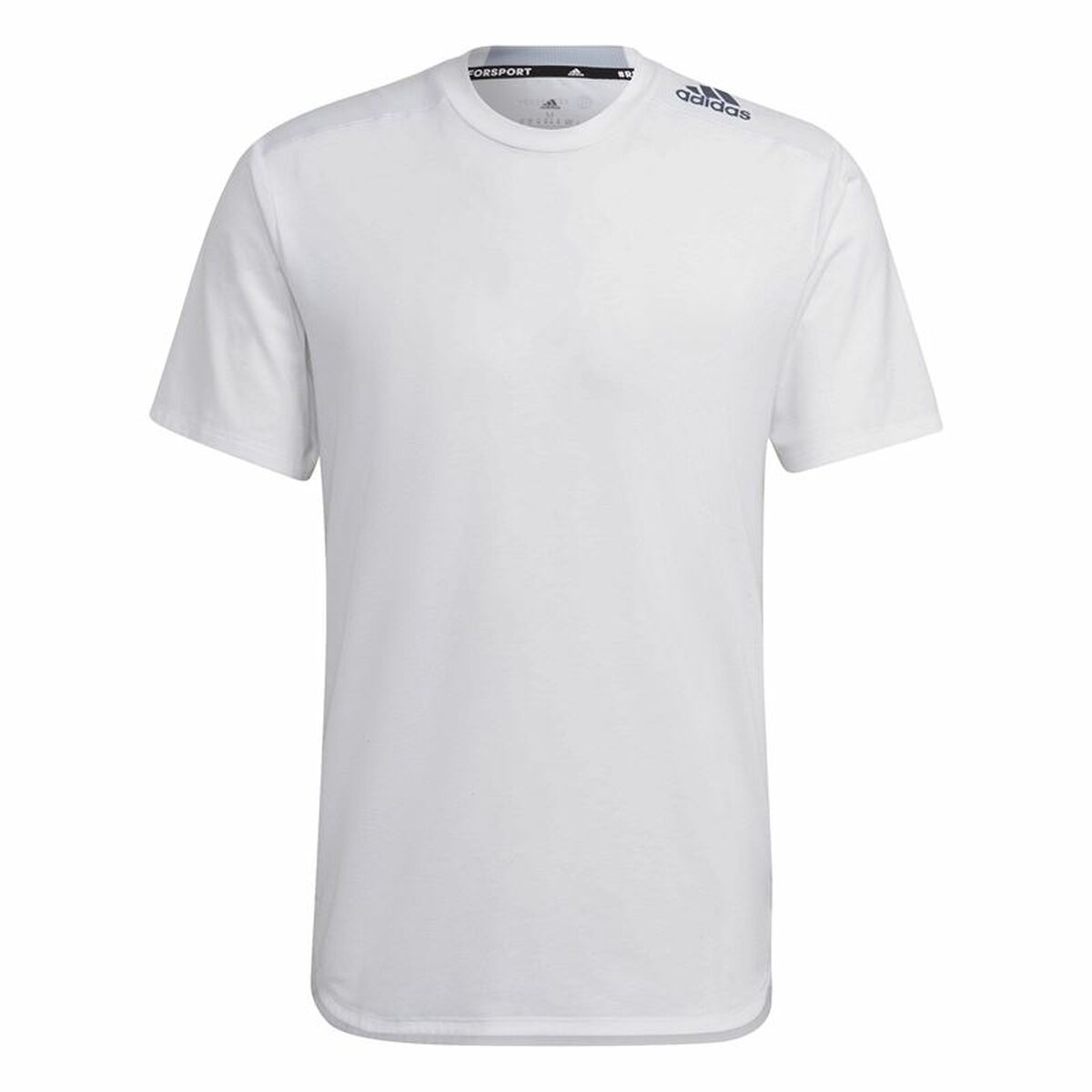 Men’s Short Sleeve T-Shirt Adidas D4T White-0