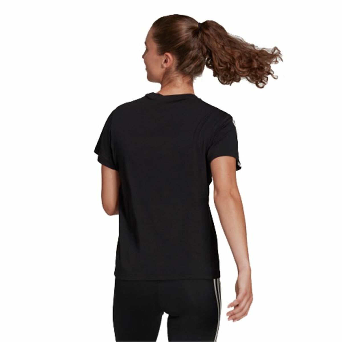 Women’s Short Sleeve T-Shirt Adidas TC Black-2