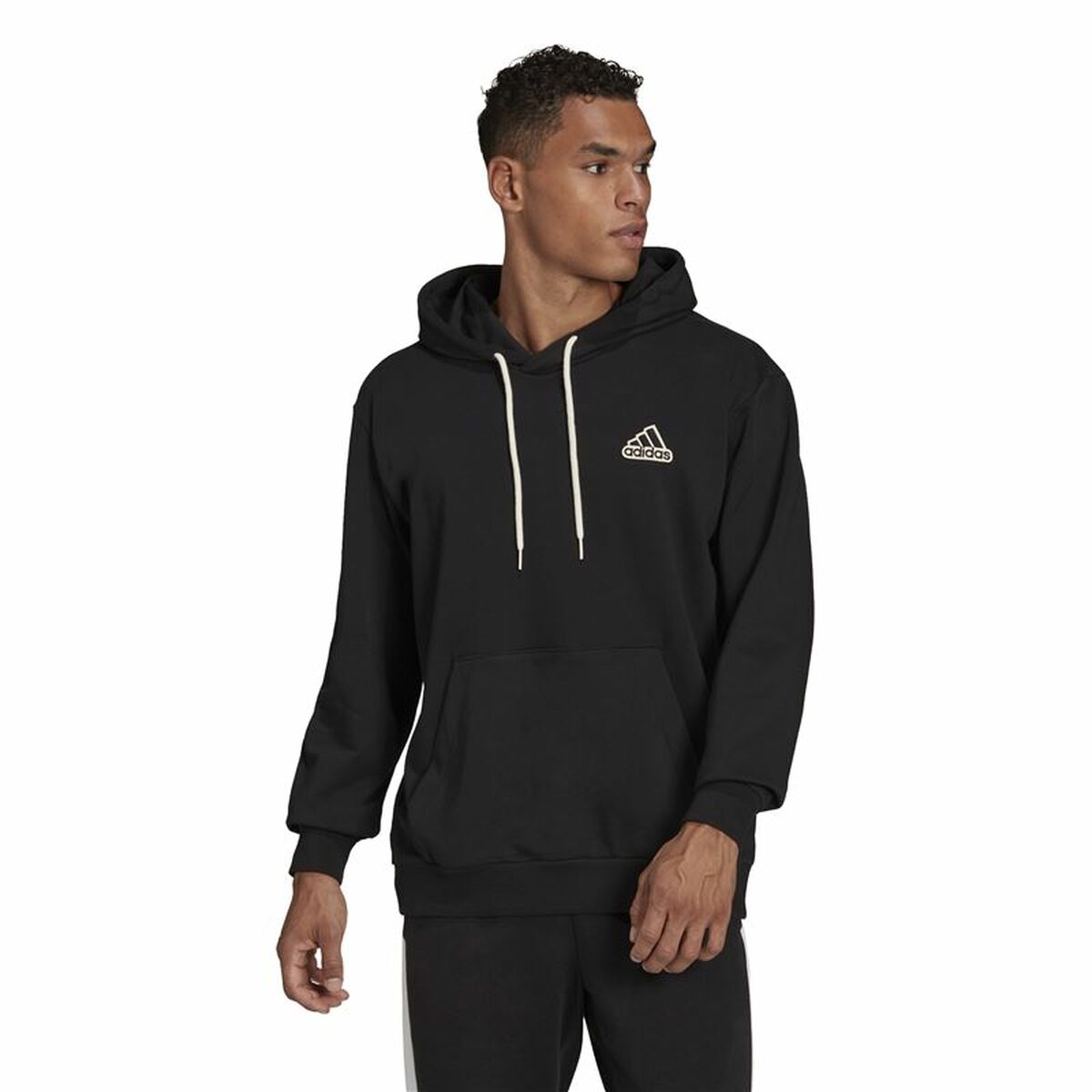 Men’s Hoodie Adidas Essentials Feelcomfy Black-6