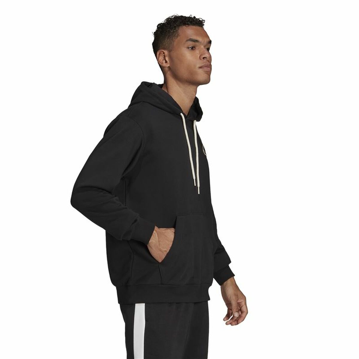 Men’s Hoodie Adidas Essentials Feelcomfy Black-4