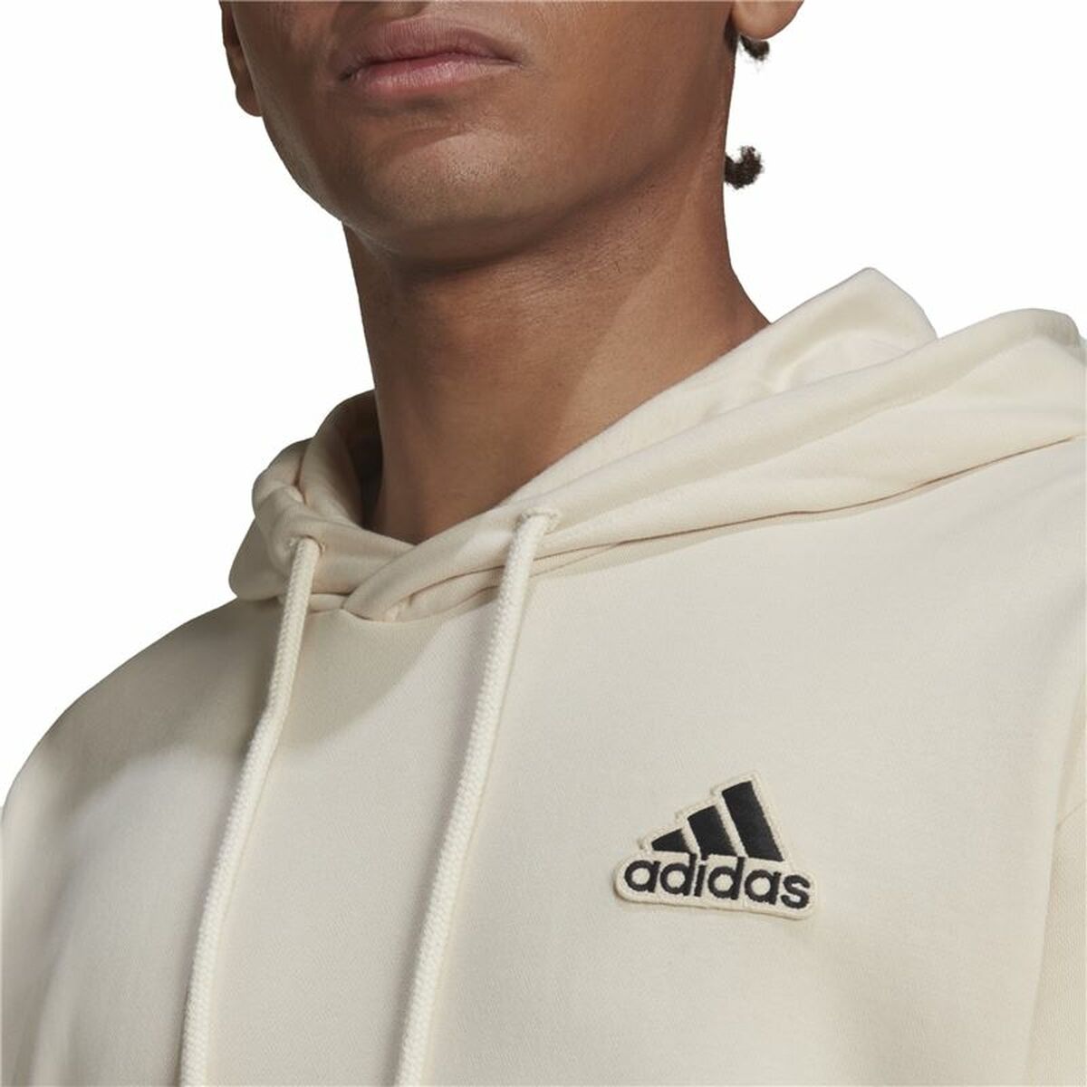 Men’s Hoodie Adidas Essentials Feelcomfy Beige-3