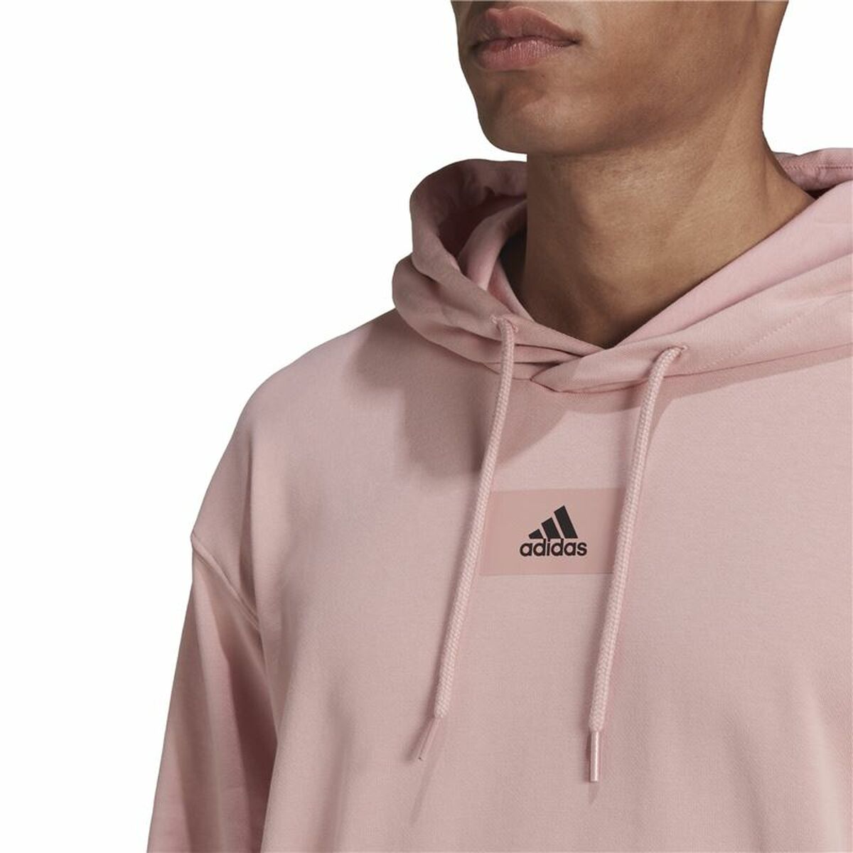 Men’s Hoodie Adidas Essentials Pink-3