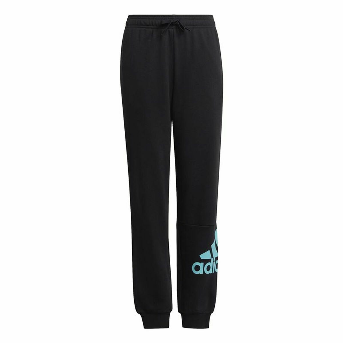 Children's Tracksuit Bottoms Adidas Essentials French Terry Black-1