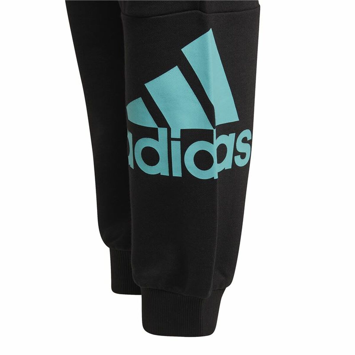 Children's Tracksuit Bottoms Adidas Essentials French Terry Black-5