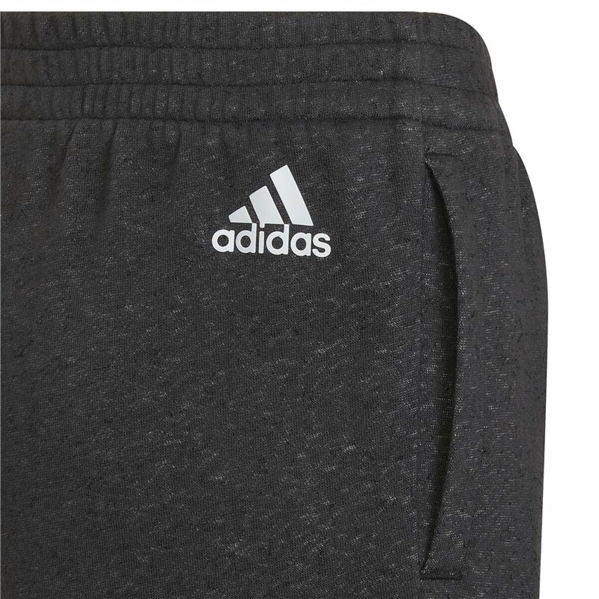 Sport Shorts for Kids Adidas Future Icons 3 Stripes Black-4