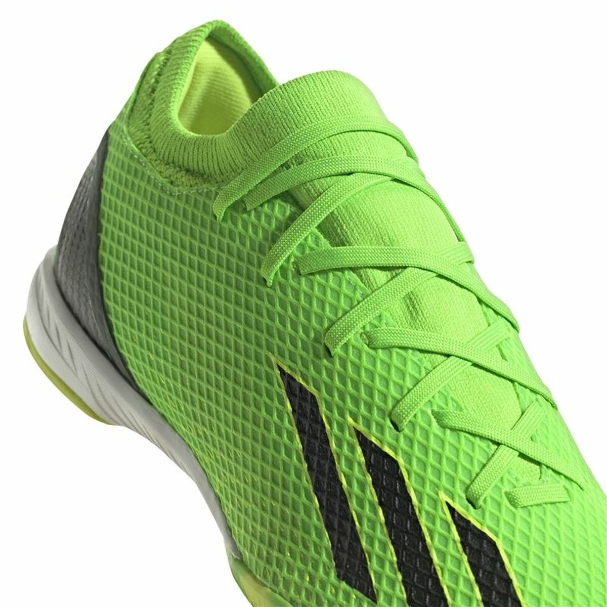 Adult's Indoor Football Shoes Adidas X Speedportal 3 Lime green-3