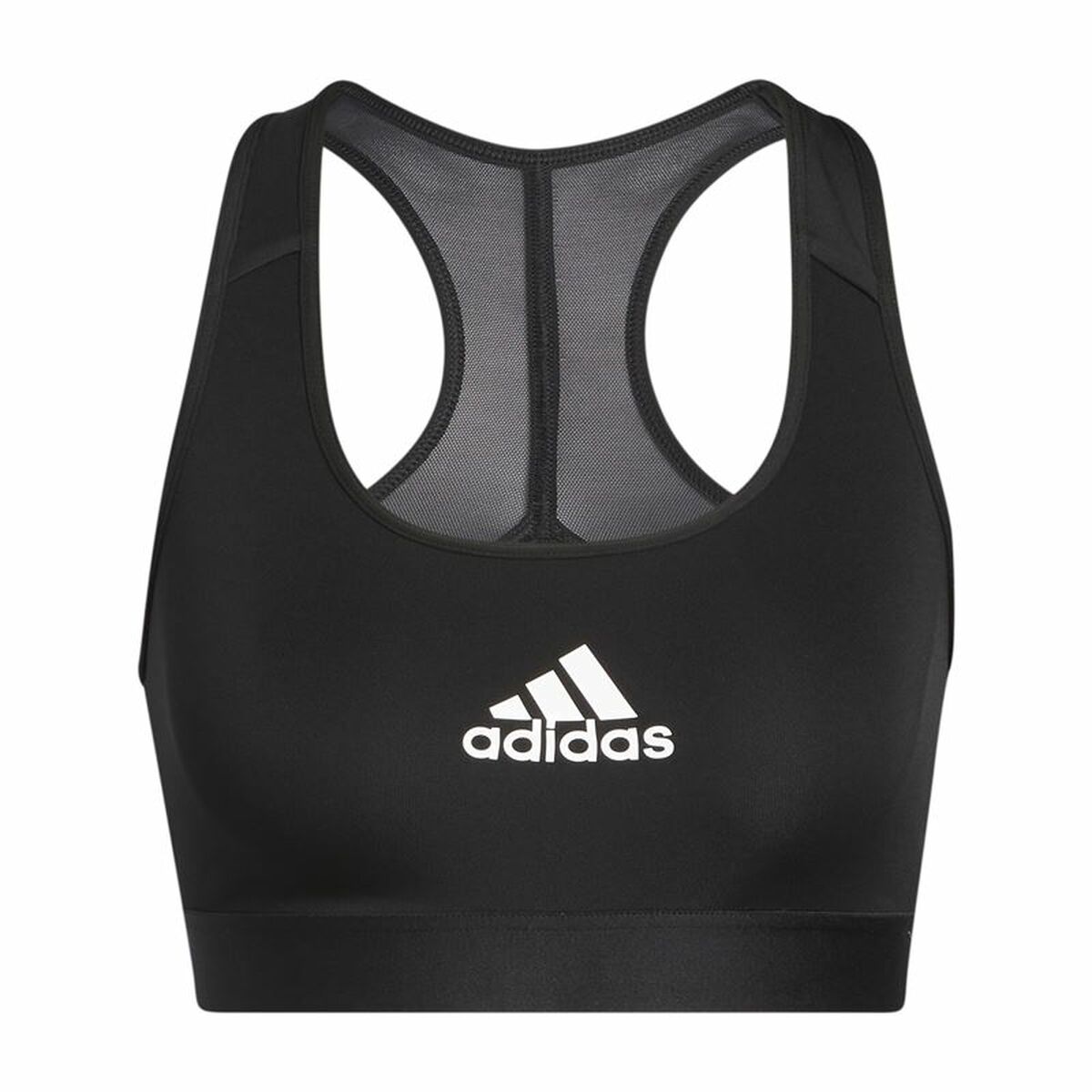 Sports Bra Adidas Powerreact Black-0