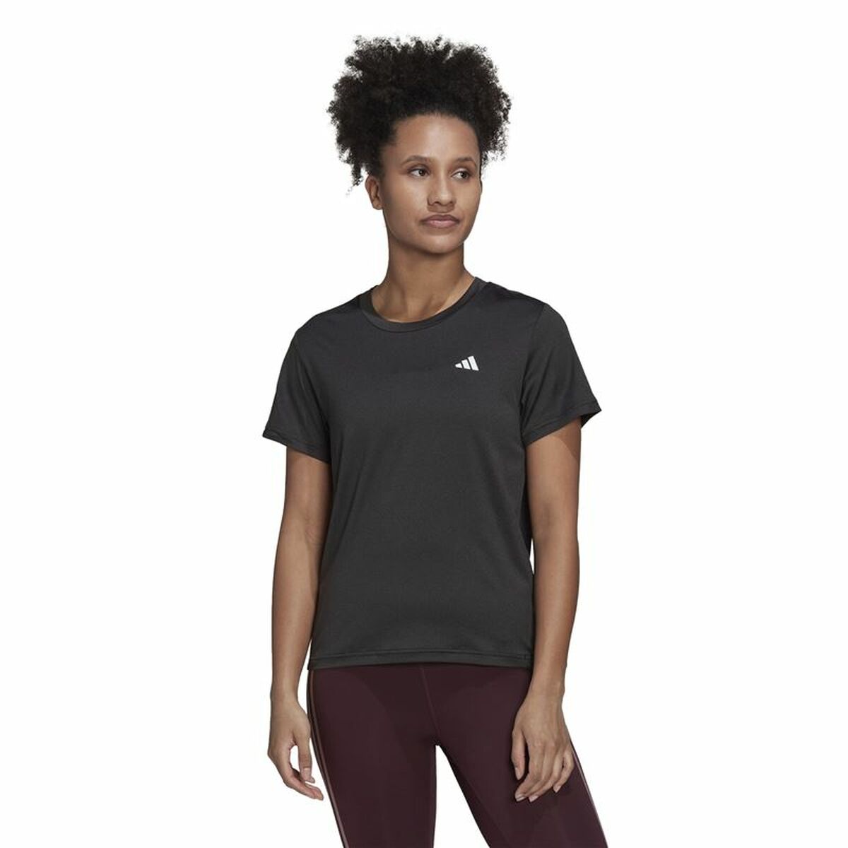 Women’s Short Sleeve T-Shirt Adidas  for Training Minimal-5