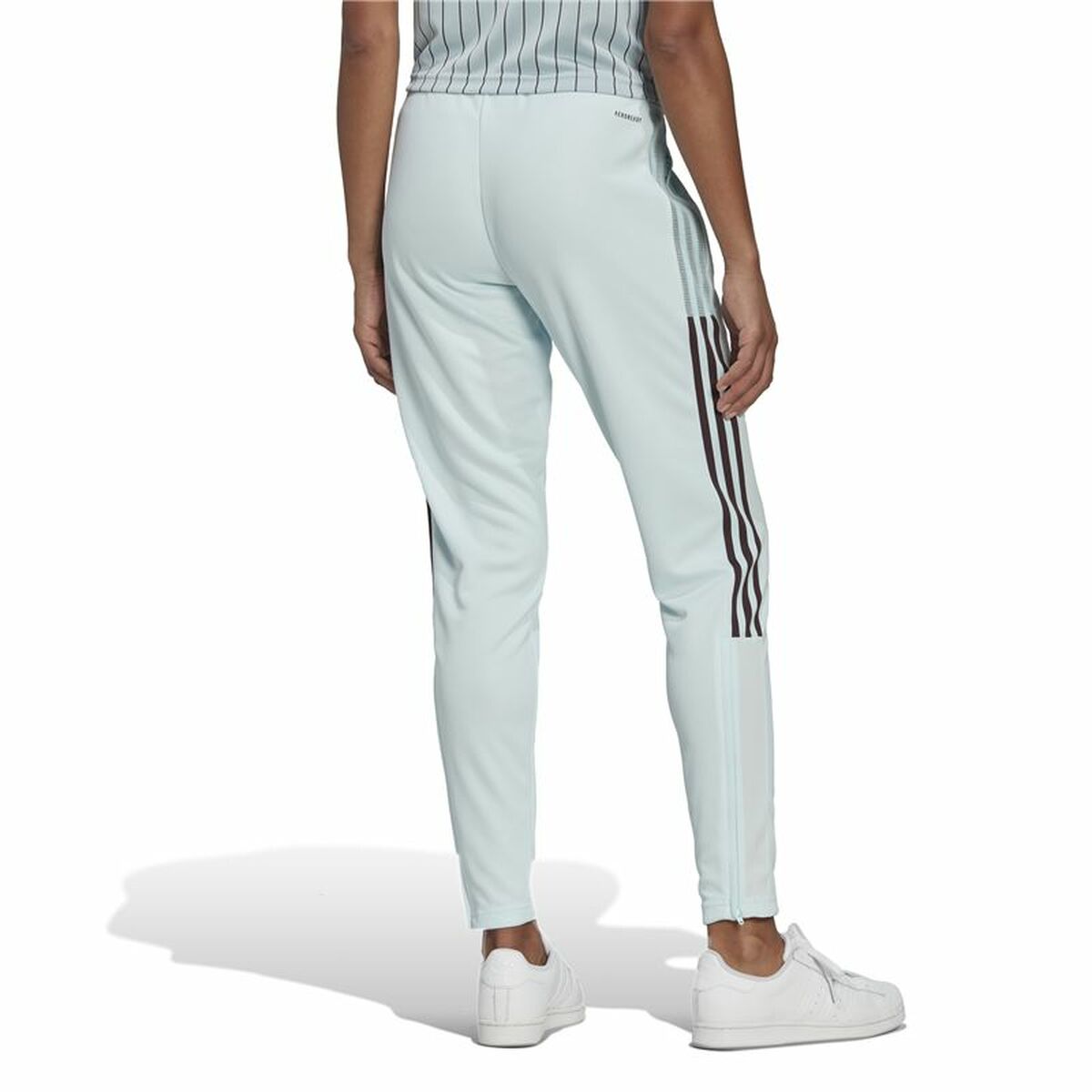 Long Sports Trousers Adidas Tiro Tk Lady Cyan-7