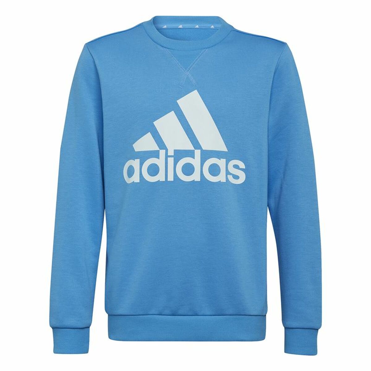 Hoodless Sweatshirt for Girls Adidas Essentials Blue-0