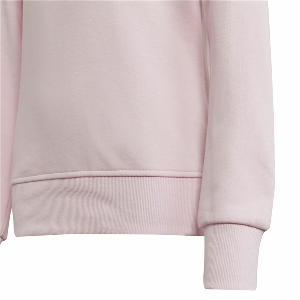 Hoodless Sweatshirt for Girls Adidas Essentials Light Pink-5