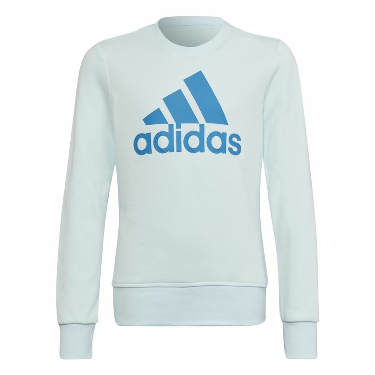 Hoodless Sweatshirt for Girls Adidas Essentials Light Blue-0