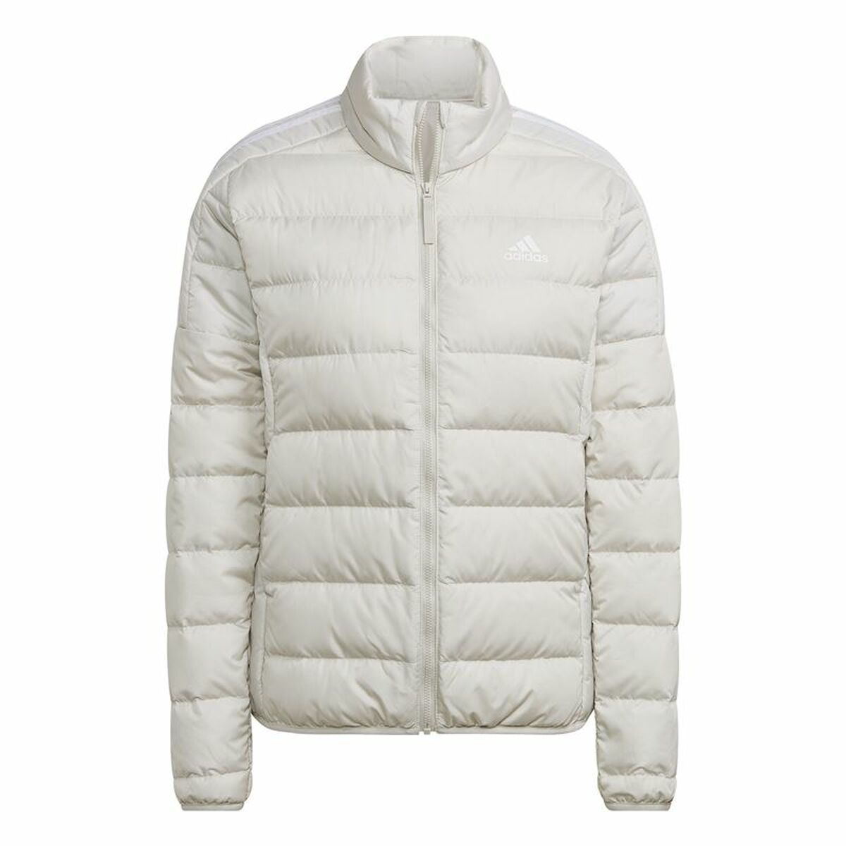 Women's Sports Jacket Adidas Essentials White-0