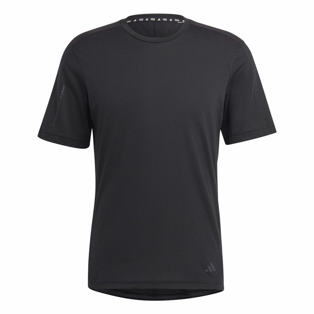 Men’s Short Sleeve T-Shirt Adidas Base Black-0