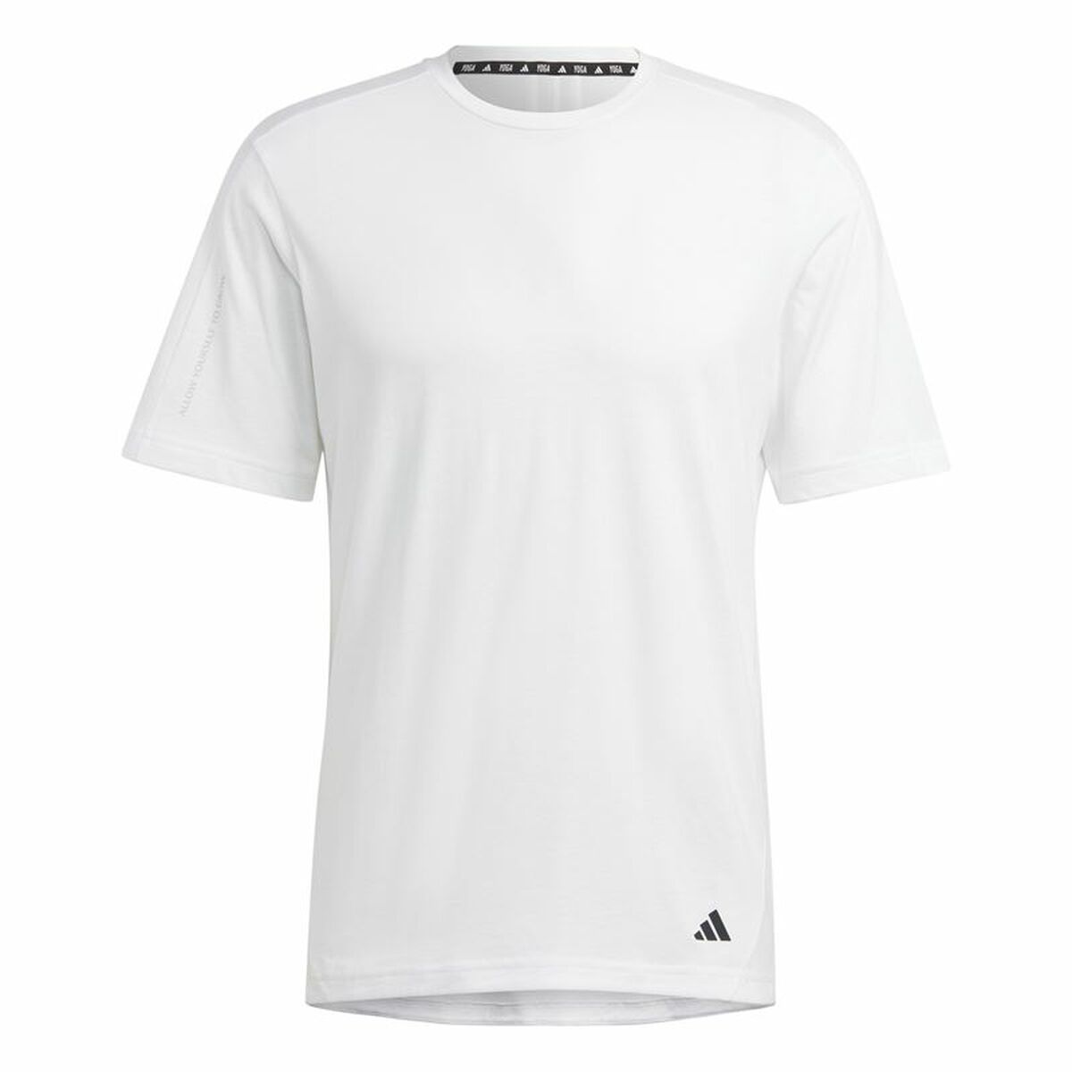 Men’s Short Sleeve T-Shirt Adidas Base White-0