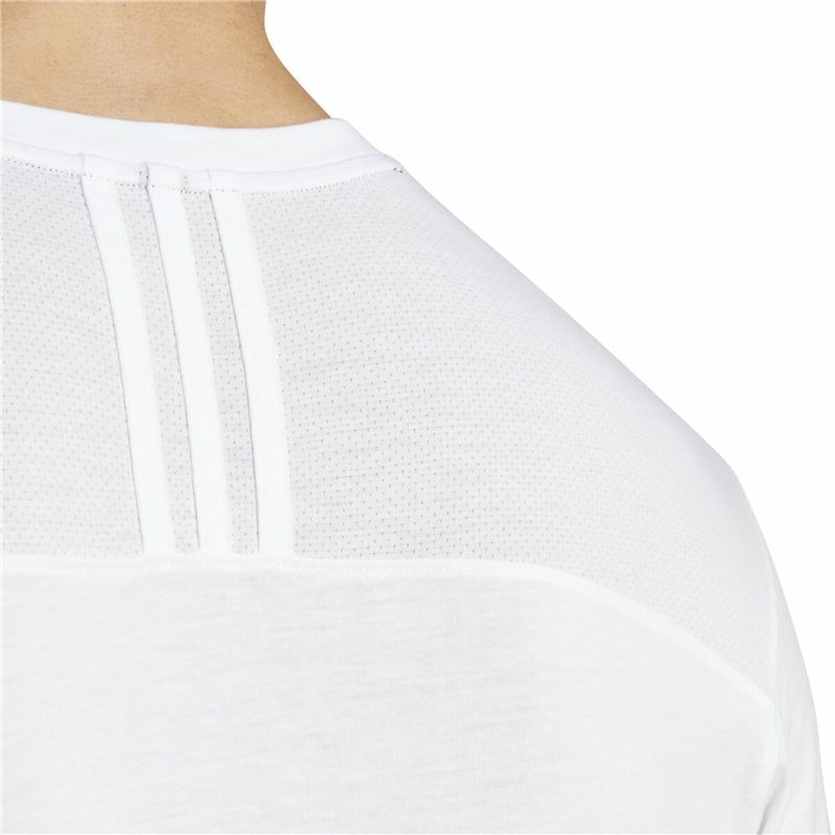 Men’s Short Sleeve T-Shirt Adidas Base White-5