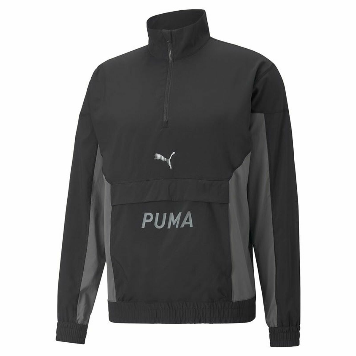 Men's Sports Jacket Puma Fit Woven Black-3