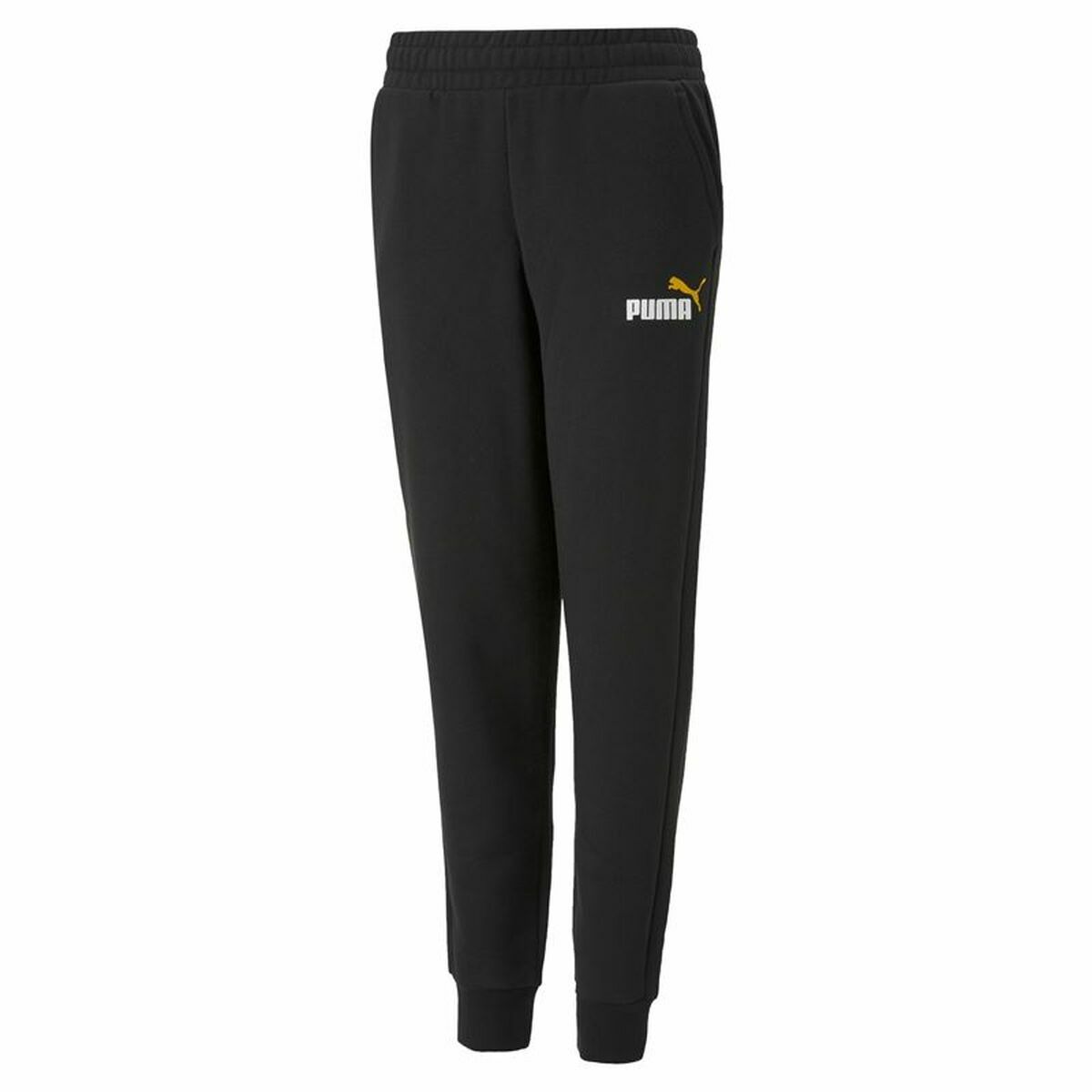 Children's Tracksuit Bottoms Puma Essentials+ Black-0