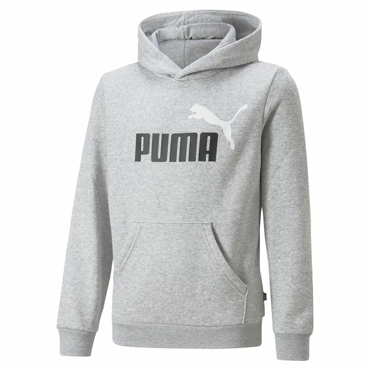 Children’s Sweatshirt Puma Ess+ 2 Col Big Logo Light grey-0