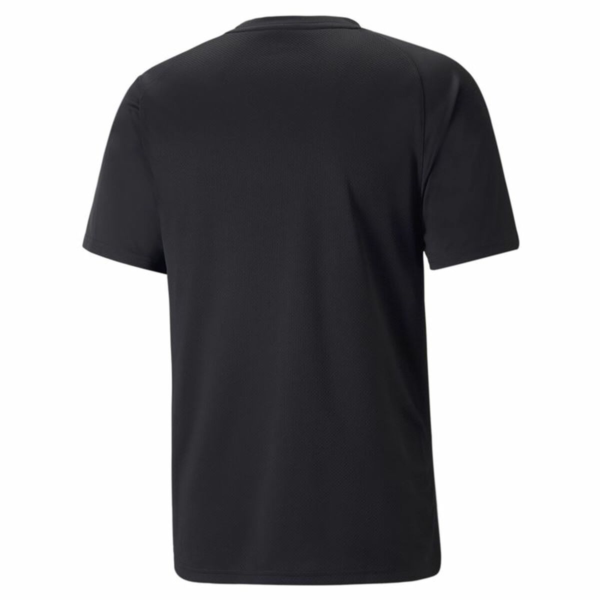 Men’s Short Sleeve T-Shirt Puma Fit Black Men-5