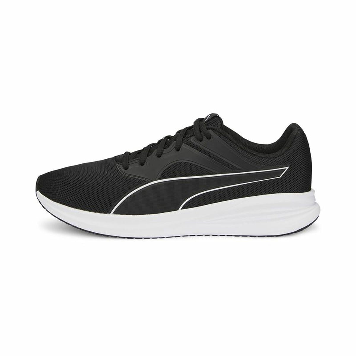 Running Shoes for Adults Puma Transport White Black-3