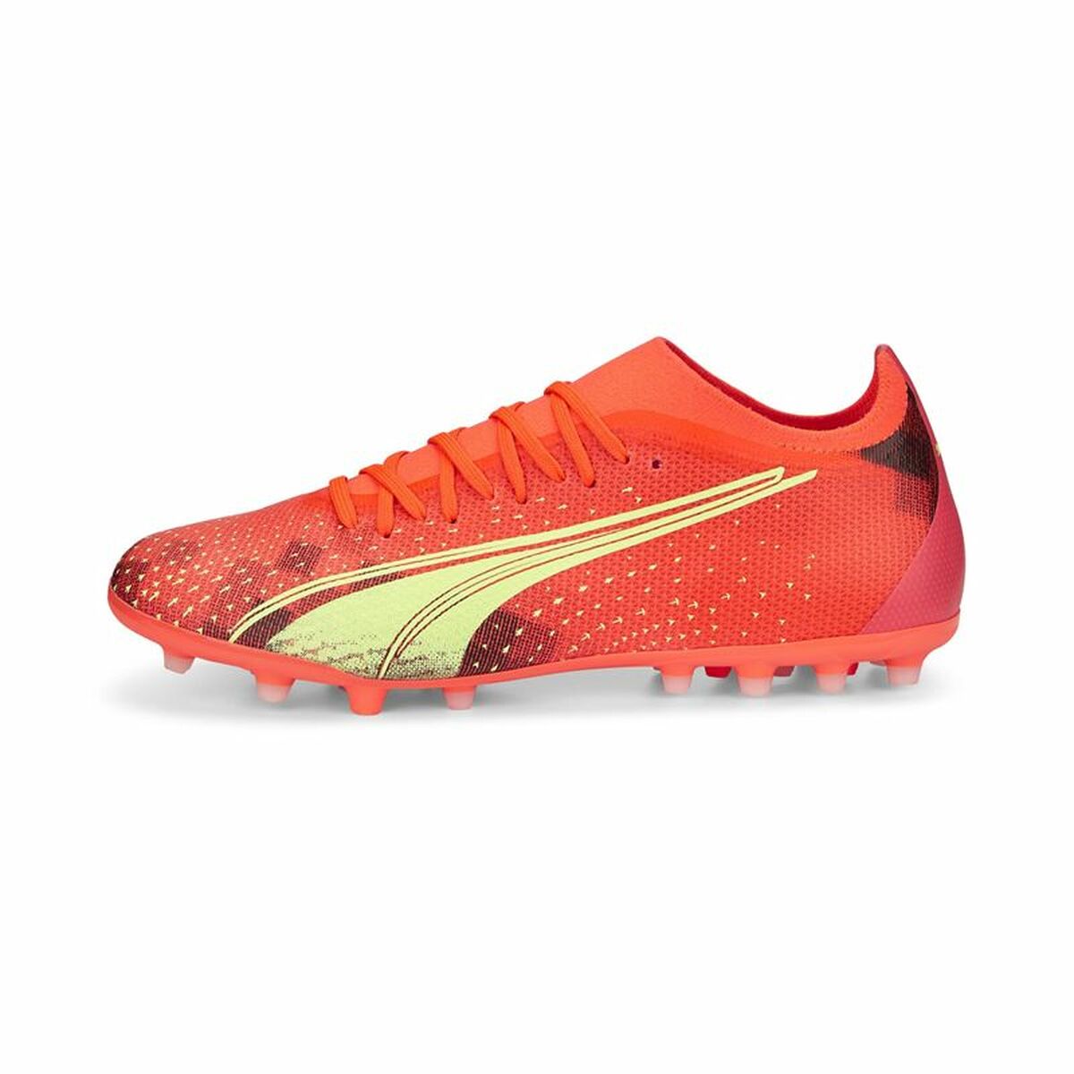 Adult's Football Boots Puma Ultra Match MG Orange-0