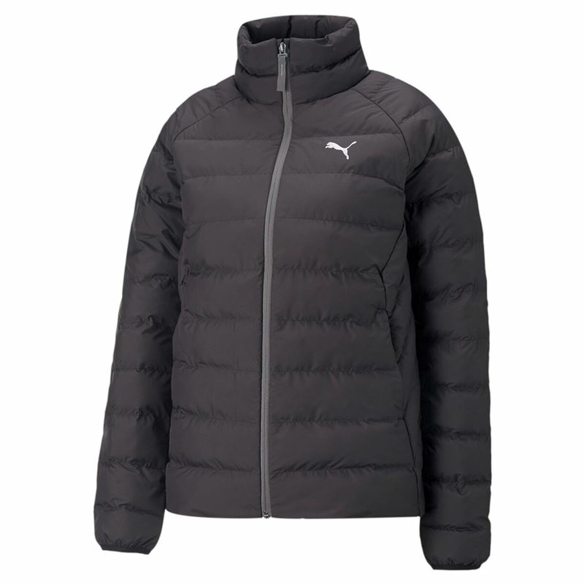 Women's Sports Jacket Puma Active Polyball Dark grey-0