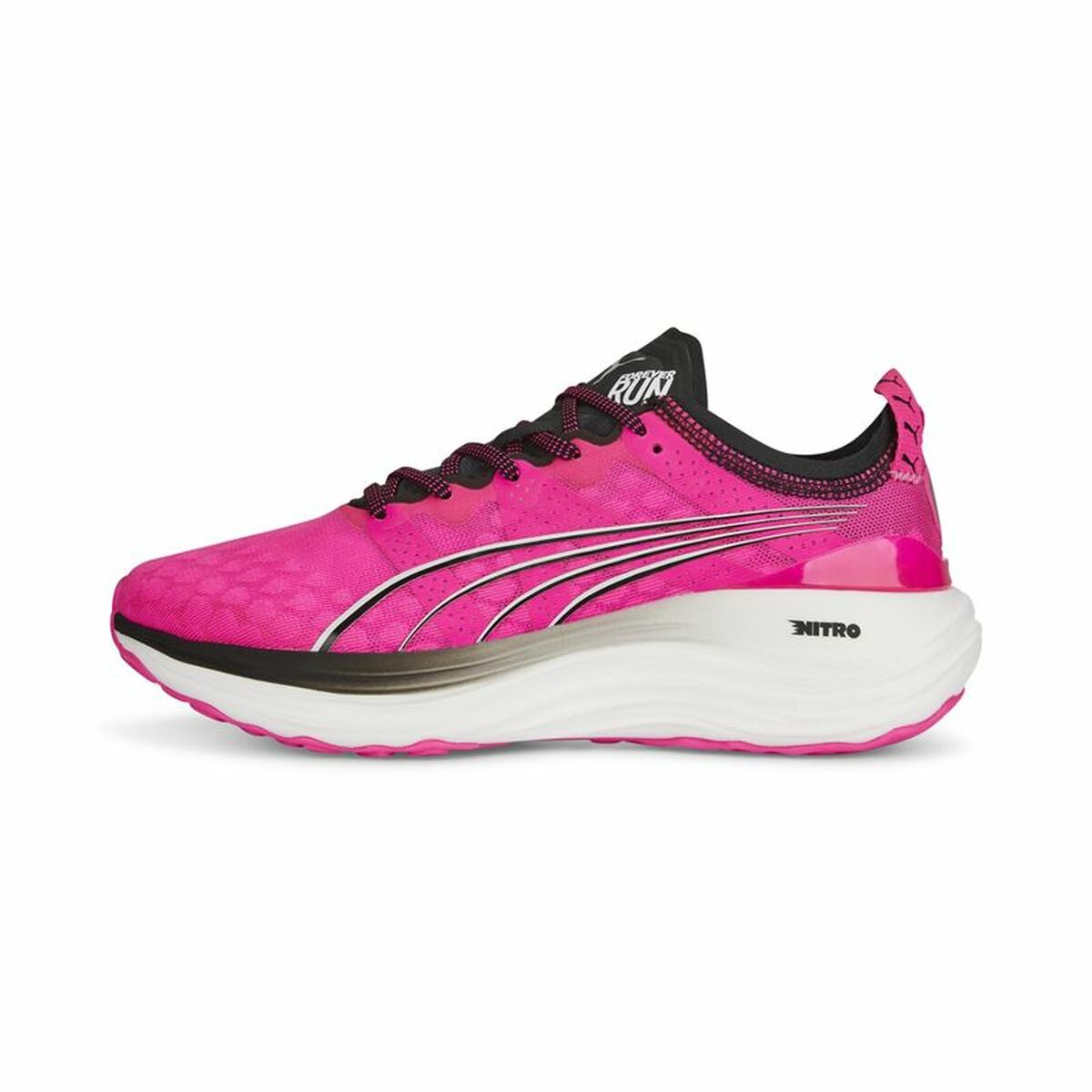 Running Shoes for Adults Puma Foreverrun Nitro Pink Fuchsia Lady-0