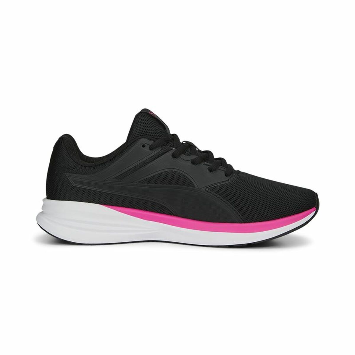 Running Shoes for Adults Puma Transport Black Pink-5