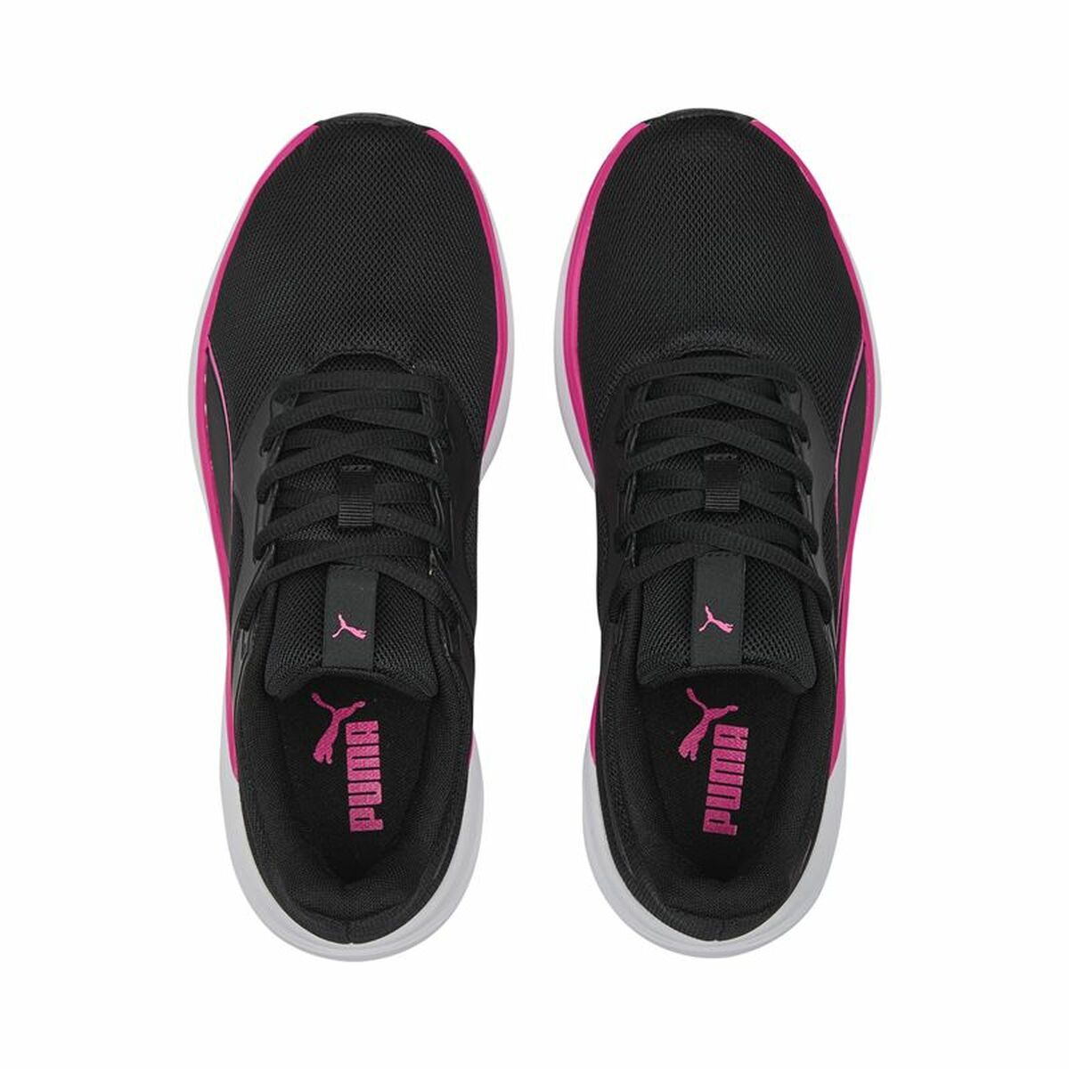 Running Shoes for Adults Puma Transport Black Pink-3