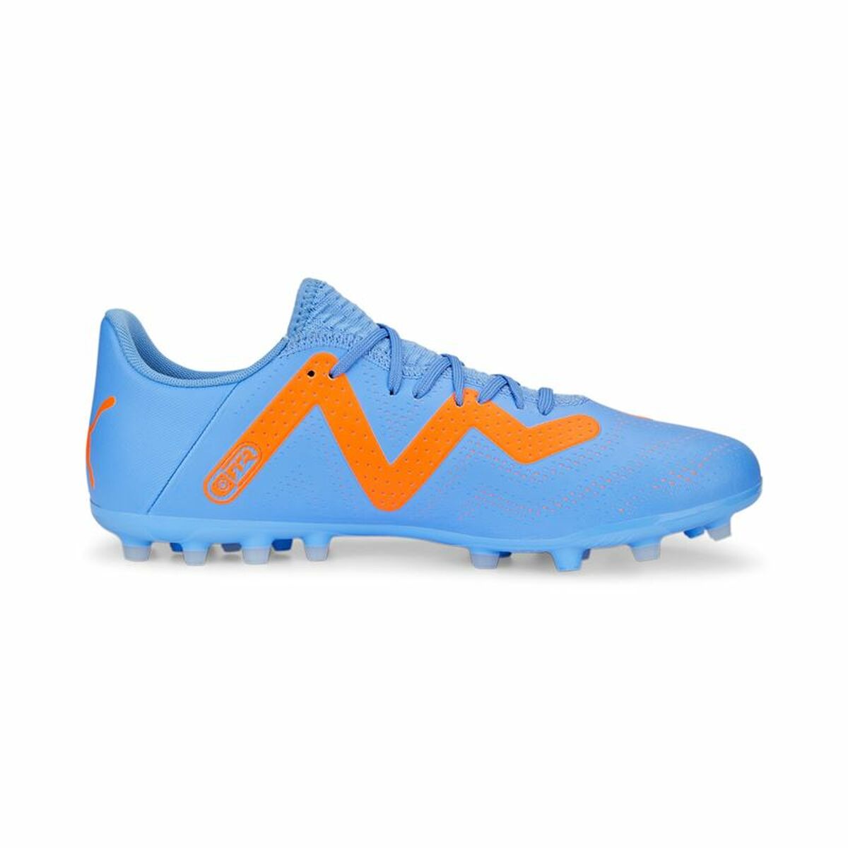 Adult's Football Boots Puma Future Play Mg Glimmer Blue Unisex-3