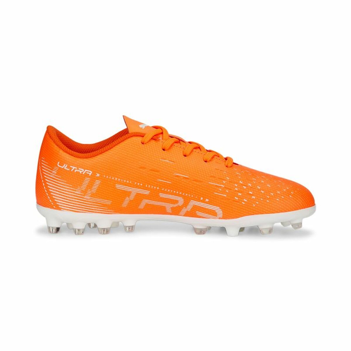 Childrens Football Boots Puma Ultra Play Mg Orange Men-3