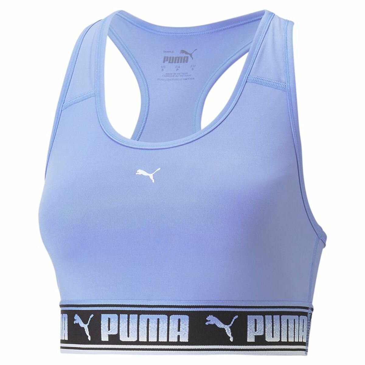 Sports Bra Puma Mid Impact Lilac-0