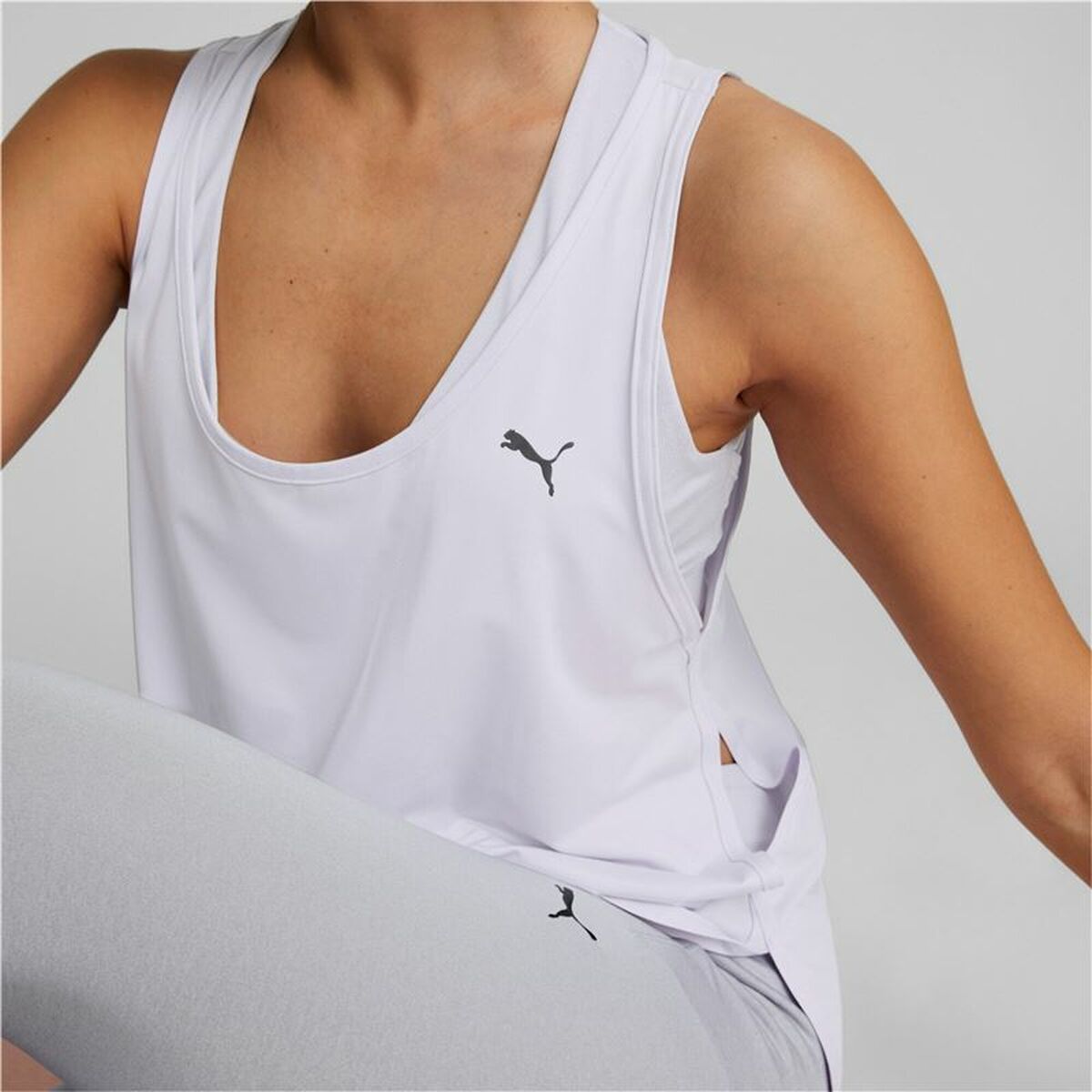 Tank Top Women Puma  Yogini Lite Lavendar-6