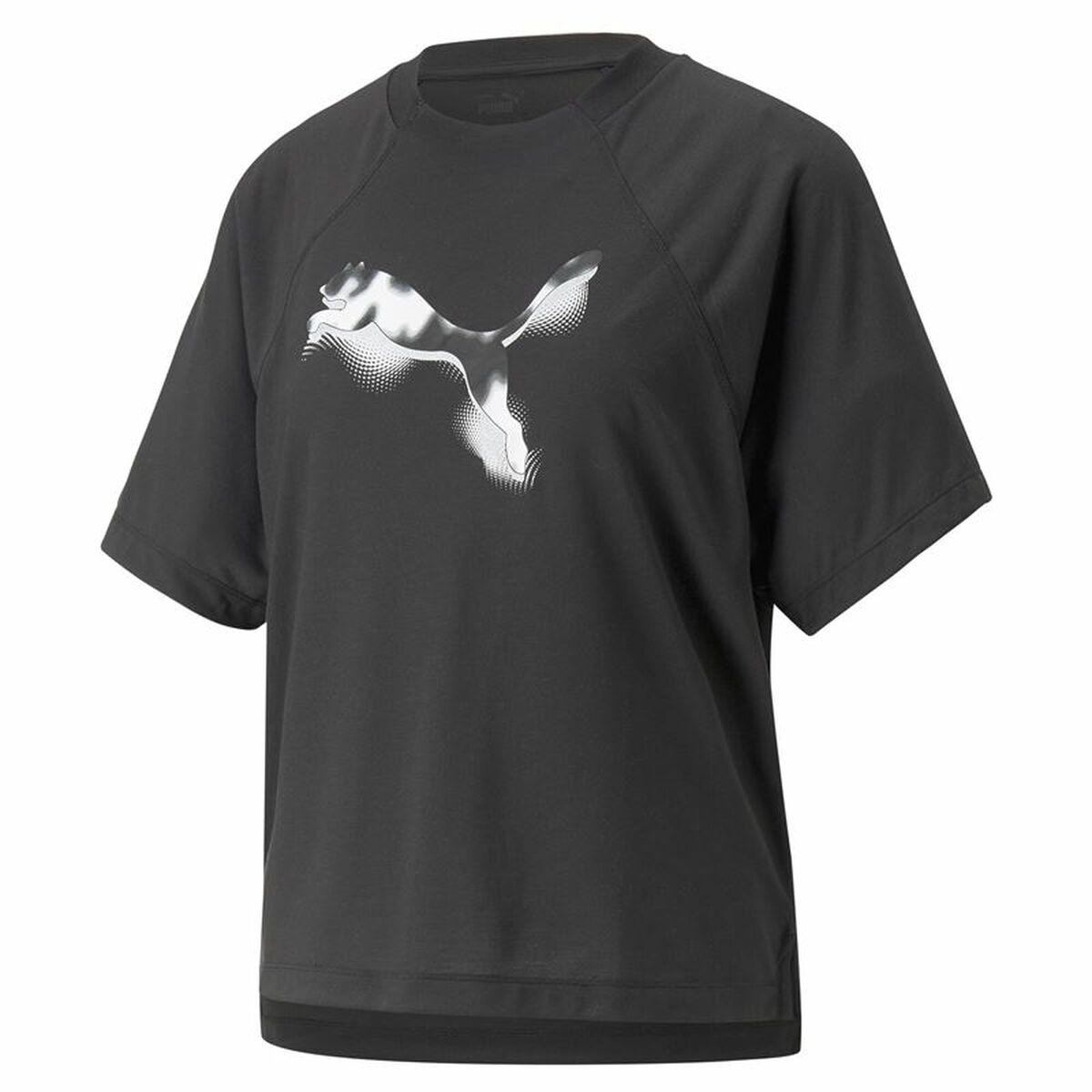 Women’s Short Sleeve T-Shirt Puma Modernoversi Black-0