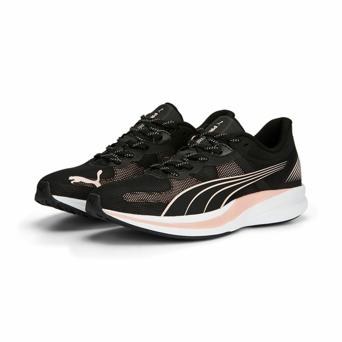 Running Shoes for Adults Puma Redeem Black Unisex-3