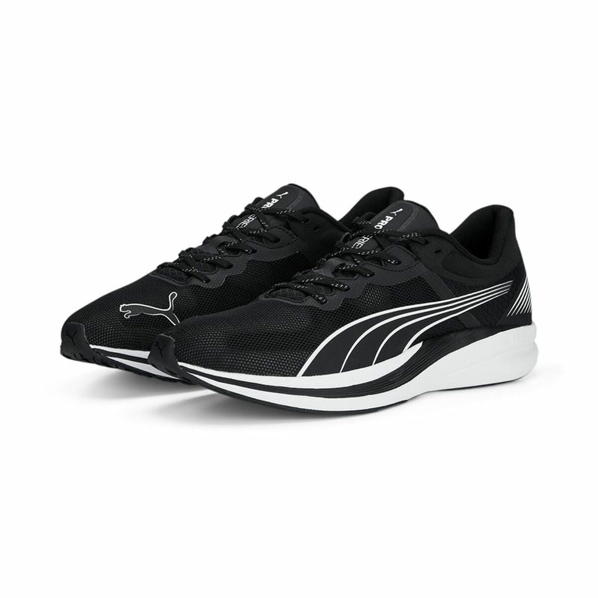 Running Shoes for Adults Puma Redeem Black Unisex-3