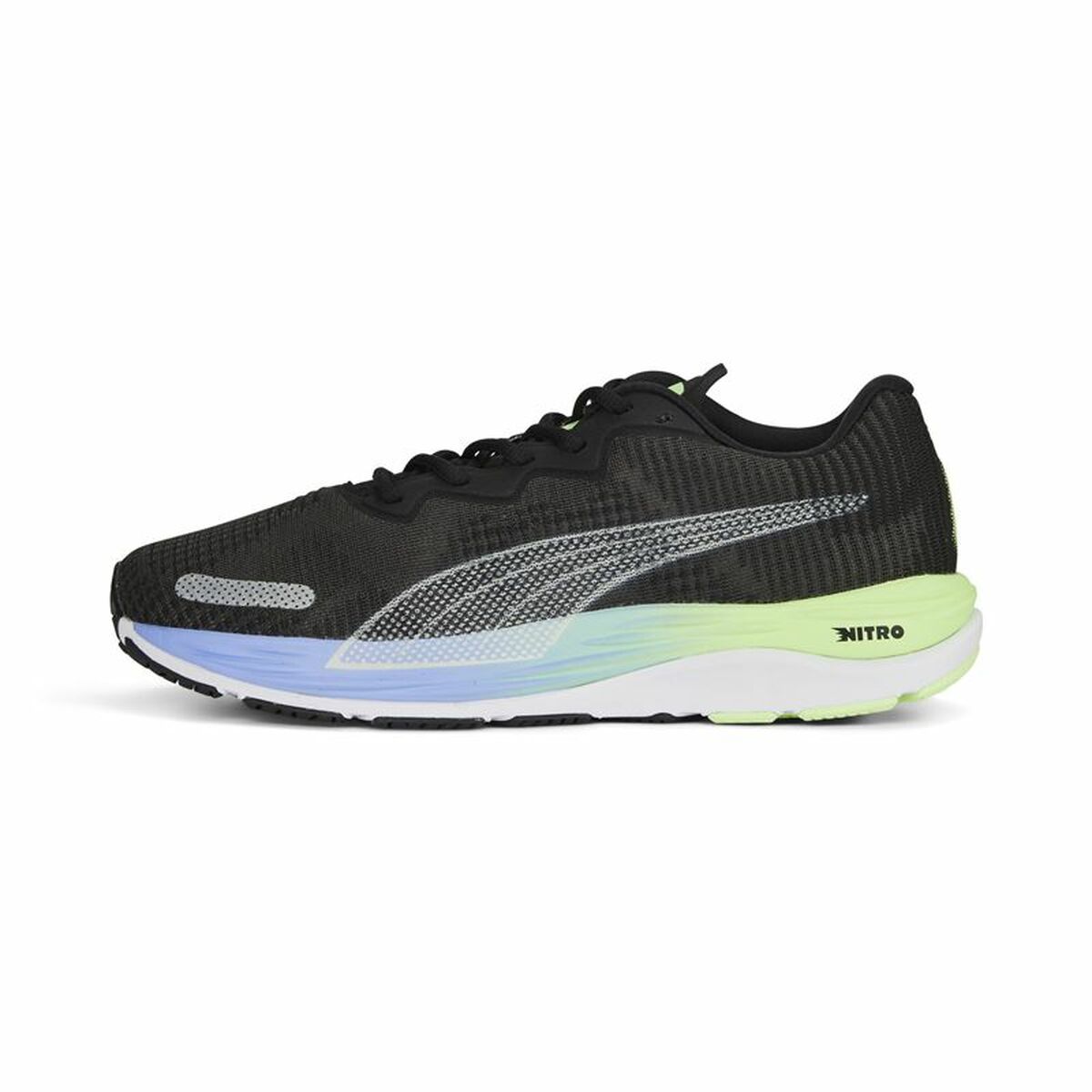 Running Shoes for Adults Puma Velocity Nitro 2 Fad Black Men-0